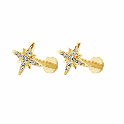Starburst Flat back studs