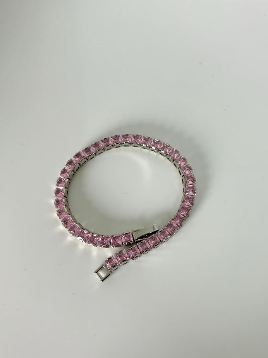 Blush Tennis Bracelet