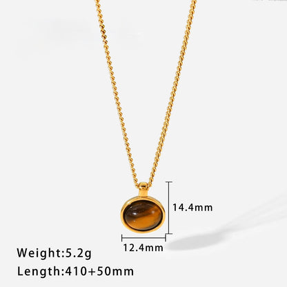 Cognac Necklace