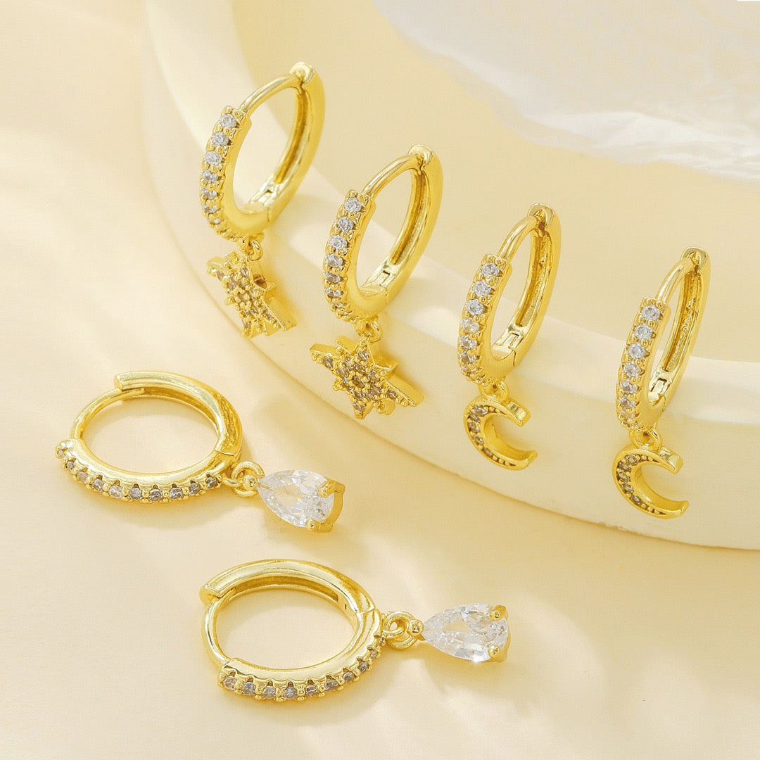 Lunar Piercing Set (In pair)