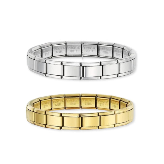 PLAIN ITALIAN CHARM BRACELET