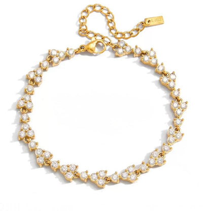 Floral Cluster Bracelet