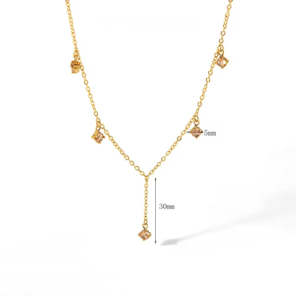 Prism Y Necklace