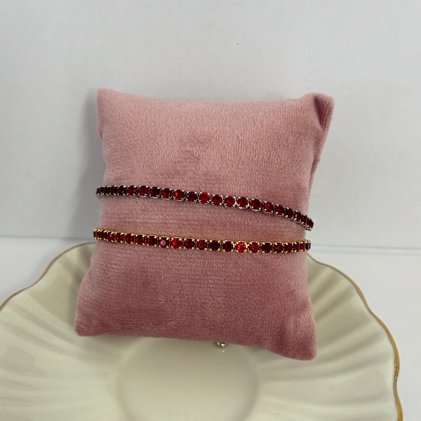 Ruby Ivy Tennis Bracelet