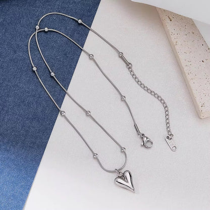 Silver Fall Necklace