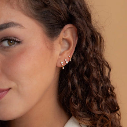 Crystal Piercing Set (In pair)