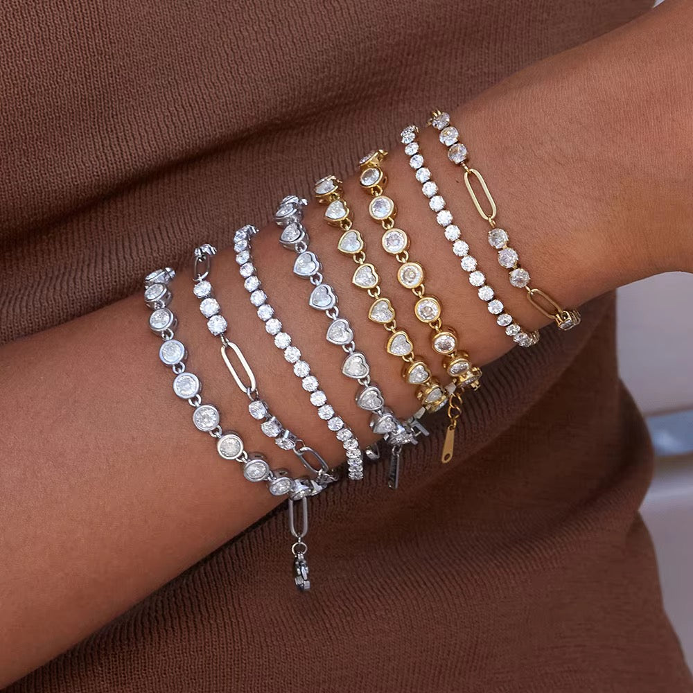 Amora Tennis Bracelet