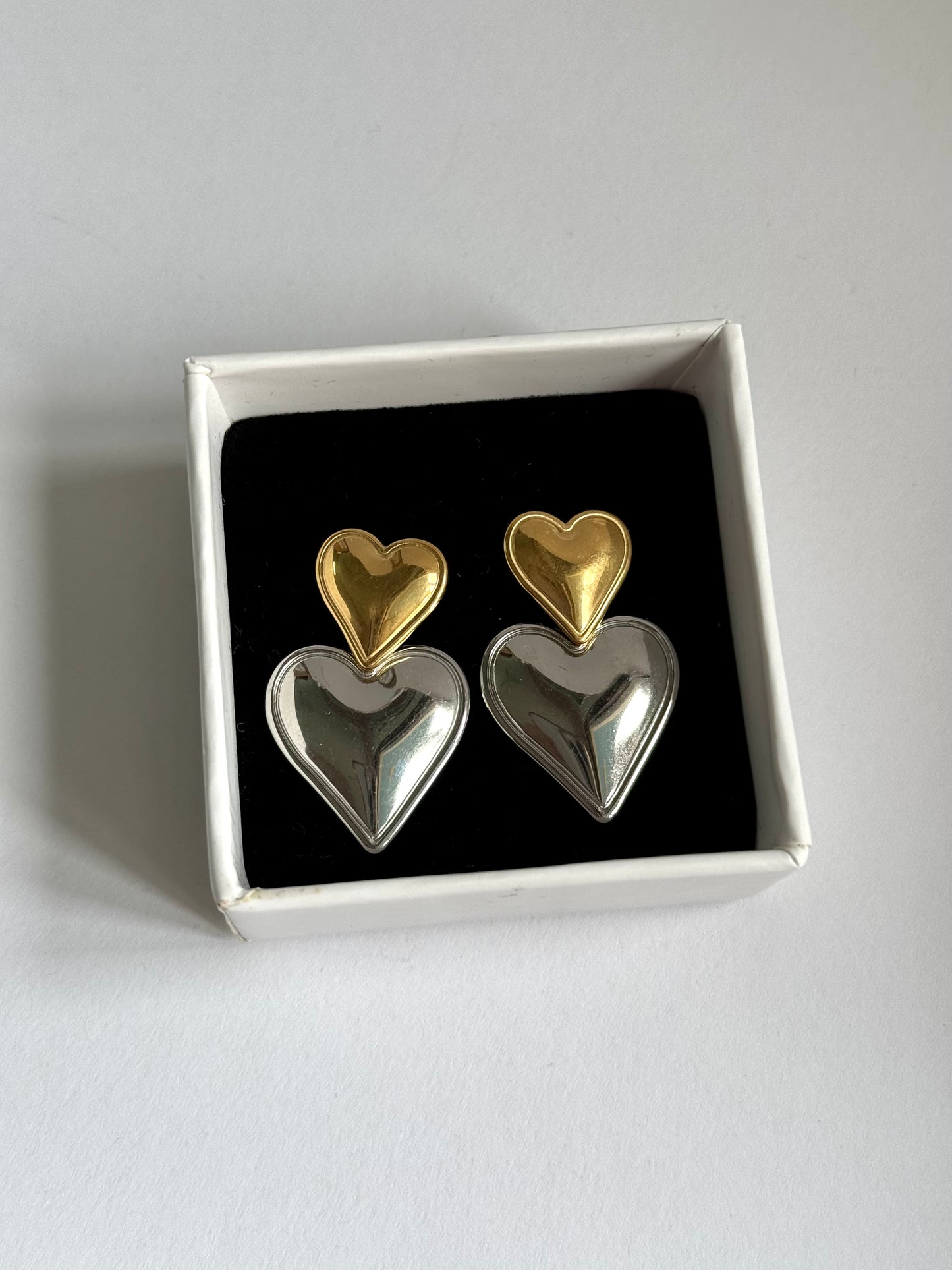 Duo Heart Earrings