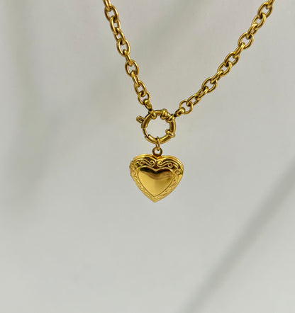 Open Heart Charm