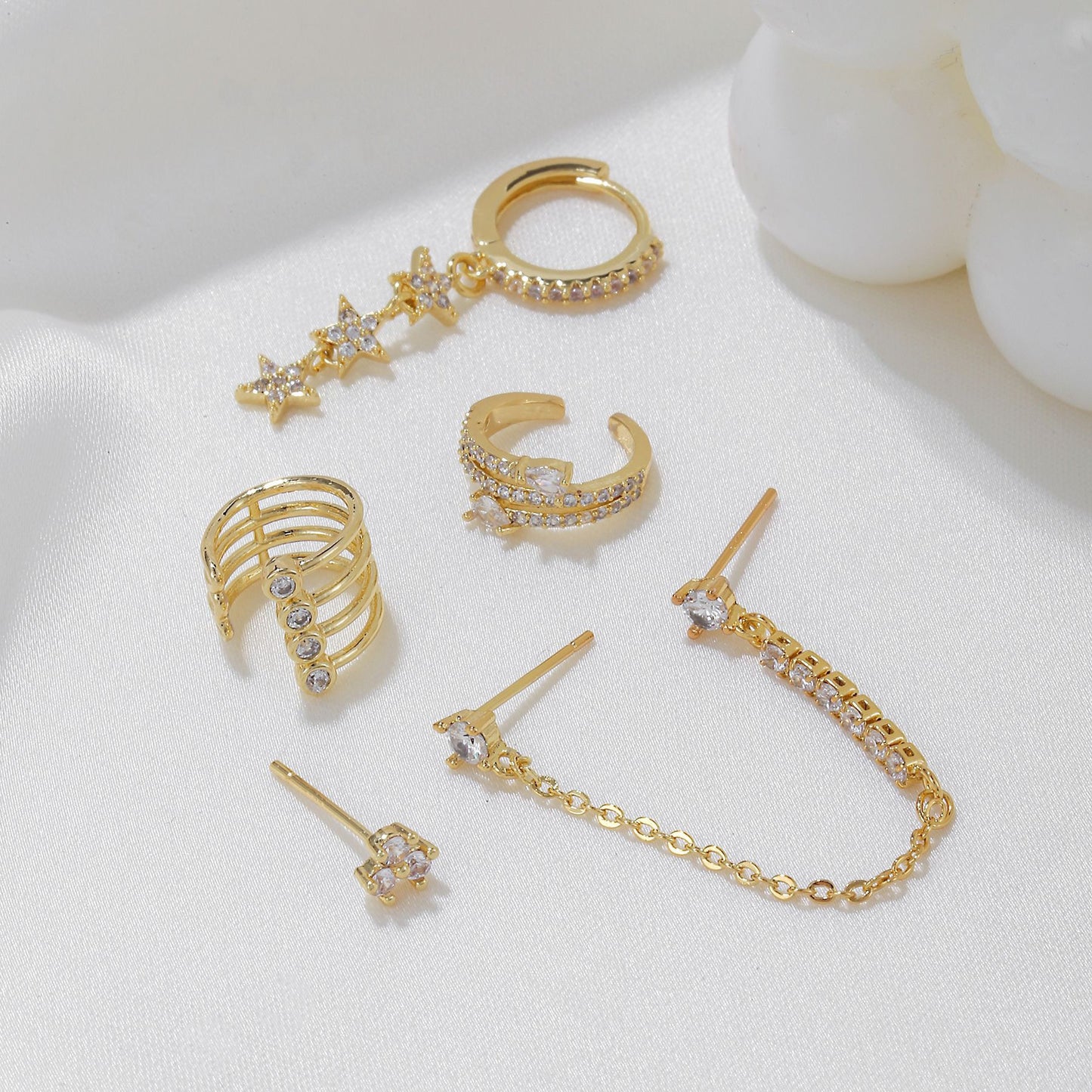 Starfall Luxe Piercing Set (Not in pair)