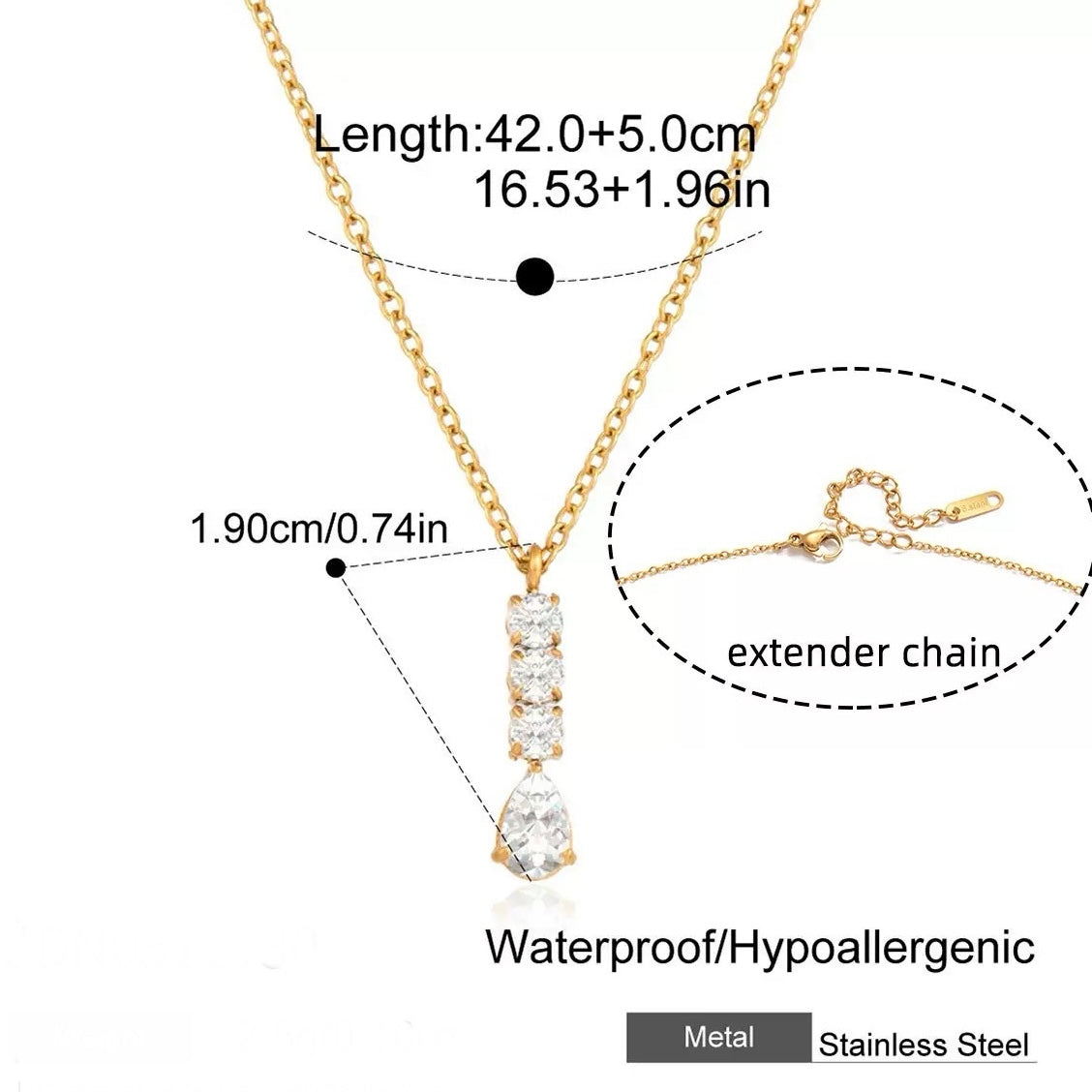 Luxe Cascade Necklace