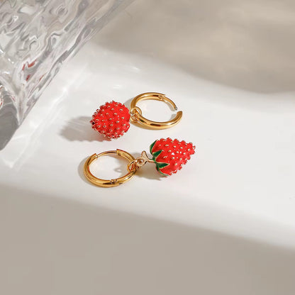 Strawberry Earrings