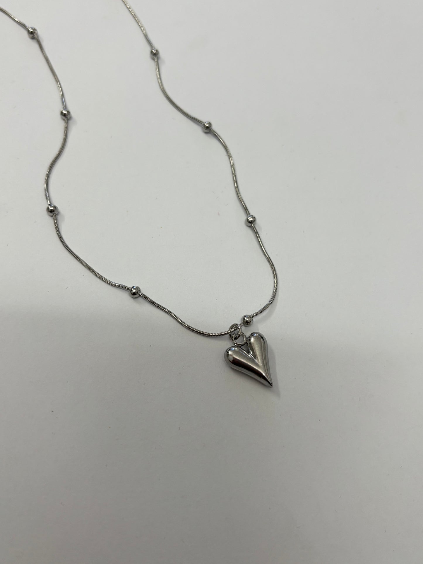 Silver Fall Necklace