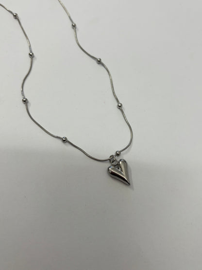 Silver Fall Necklace