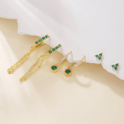 Olive Piercing Set (In pair)