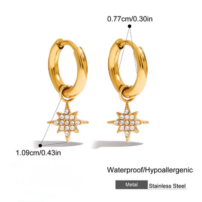 Starburst Dangle Earrings