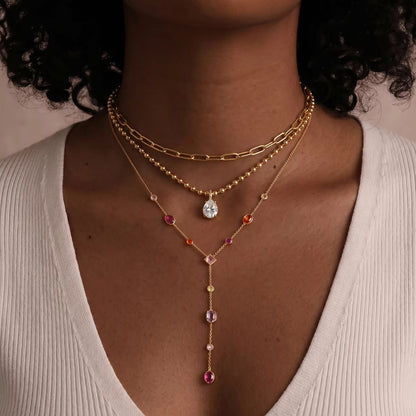 Zaria Y Necklace