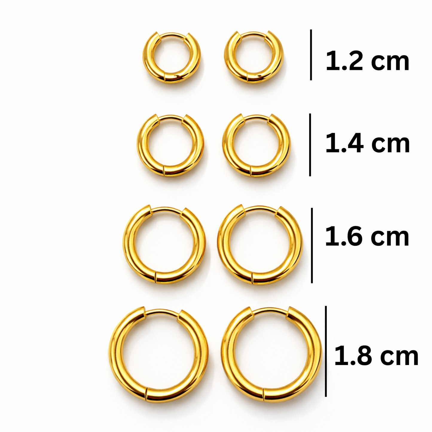 Small Round Hoops