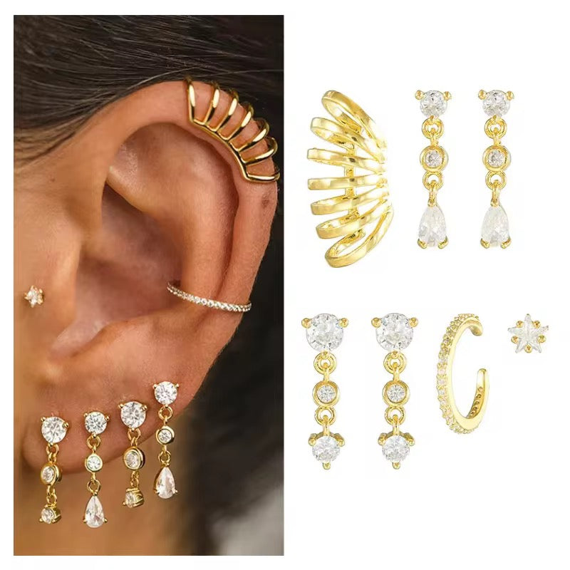 Glam Drop Piercing Set (Not in pair)