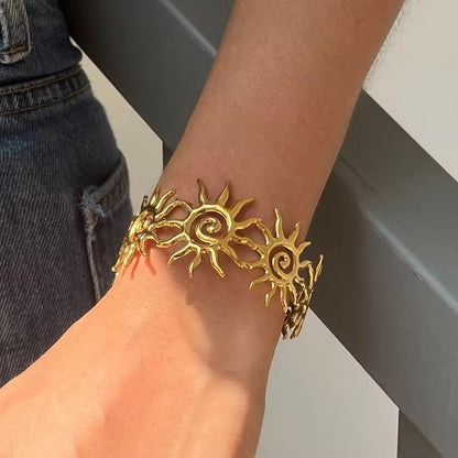 Solar Cuff Bracelet
