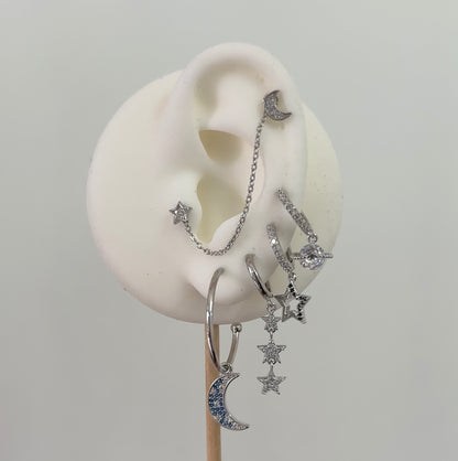 Starfall Piercing Set (Not in pair)