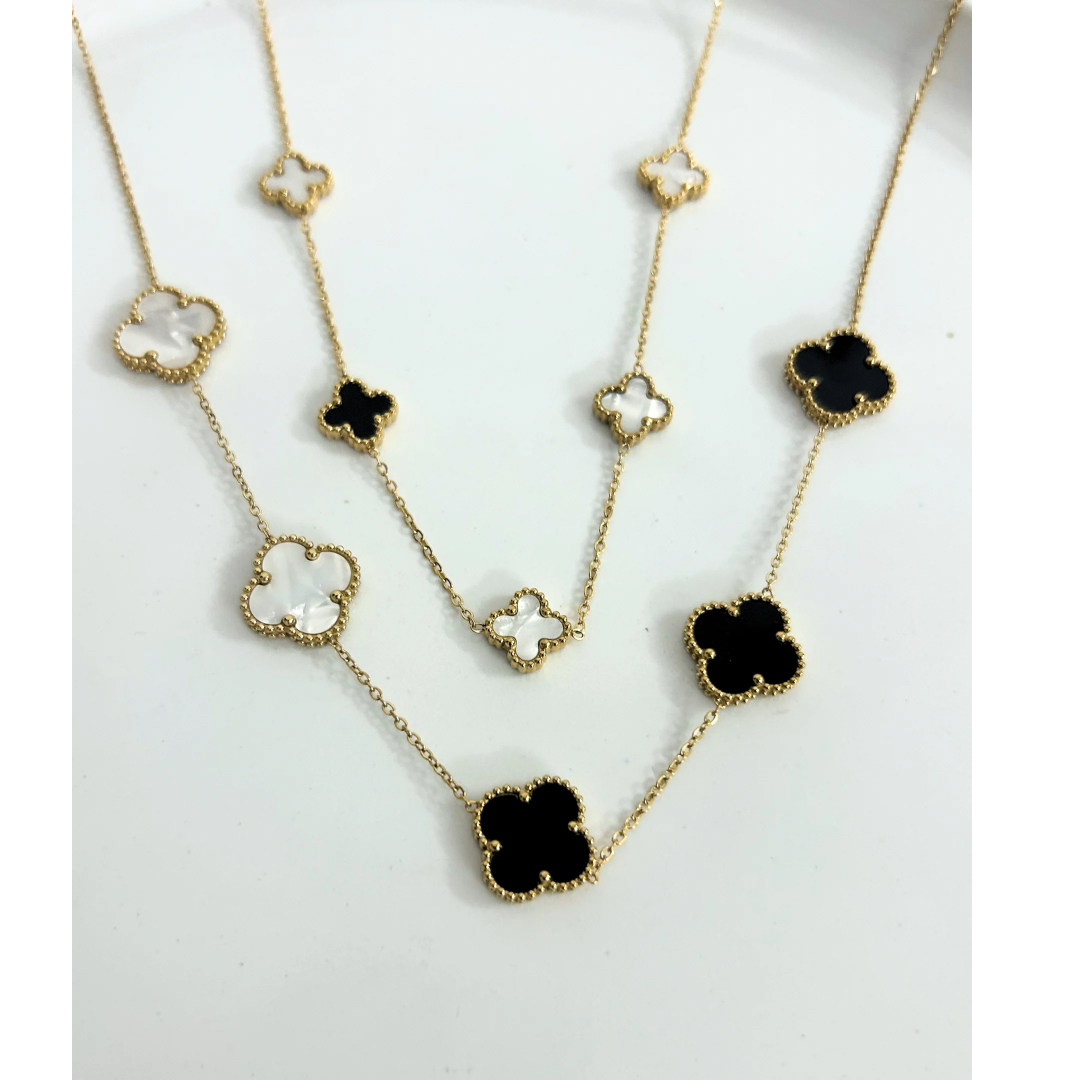 Reversible Clover Necklace 2.0