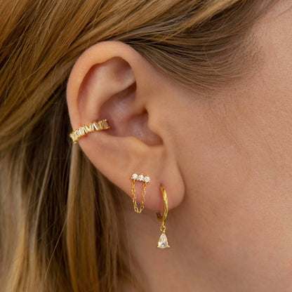 Icy Drop Piercing Set (In pair)