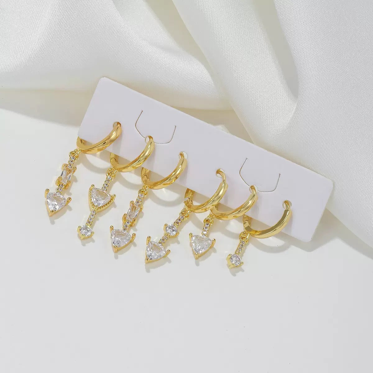 Crystal Edge Piercing Set (Not in pair)