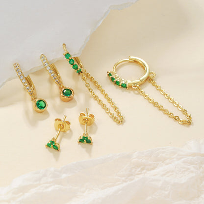 Olive Piercing Set (In pair)