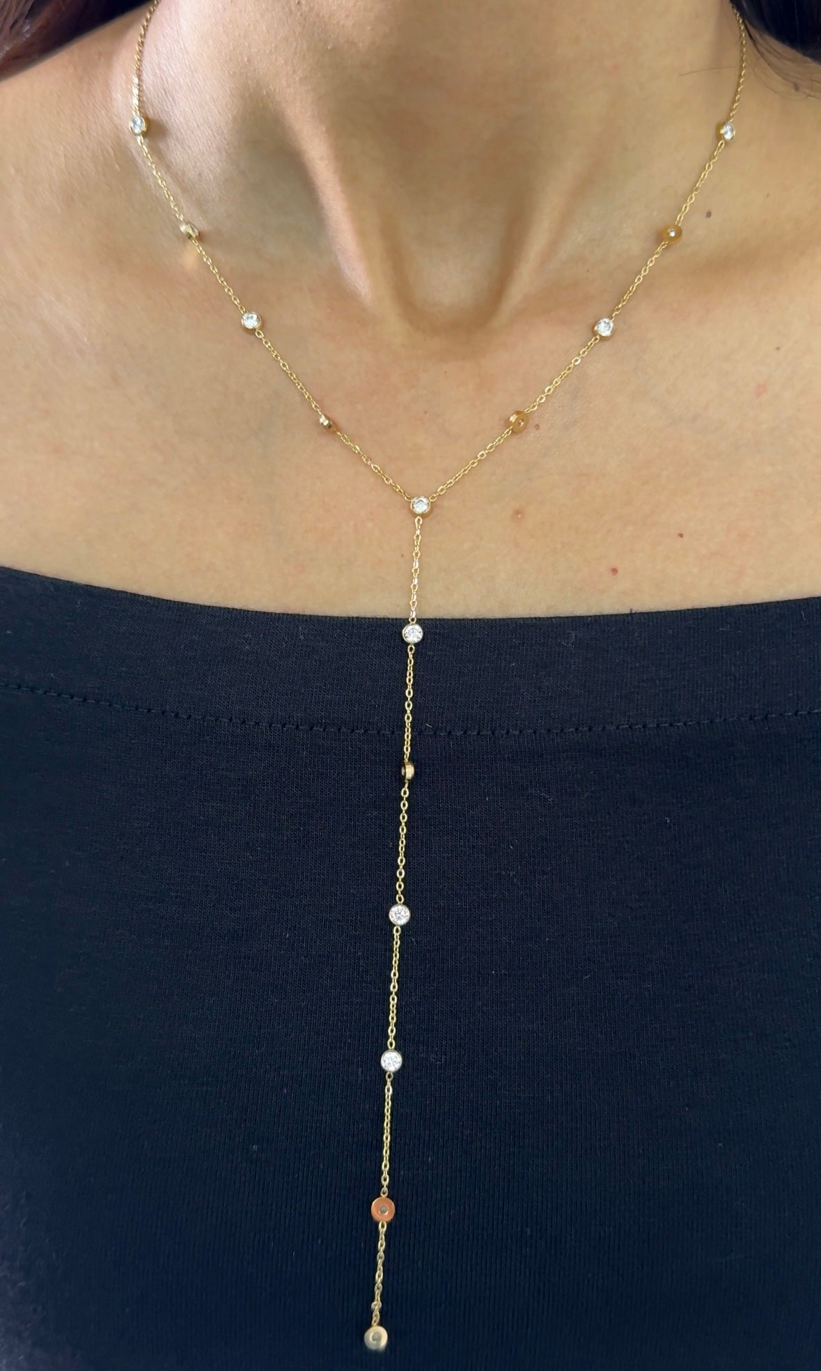 Twinkle Y Necklace