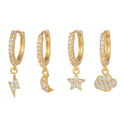 Galaxy Gold Piercing Set (Not in pair)