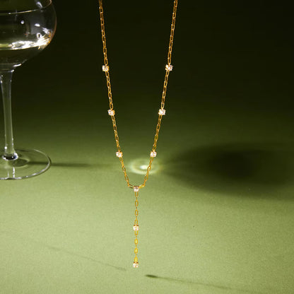 Solara Y Necklace