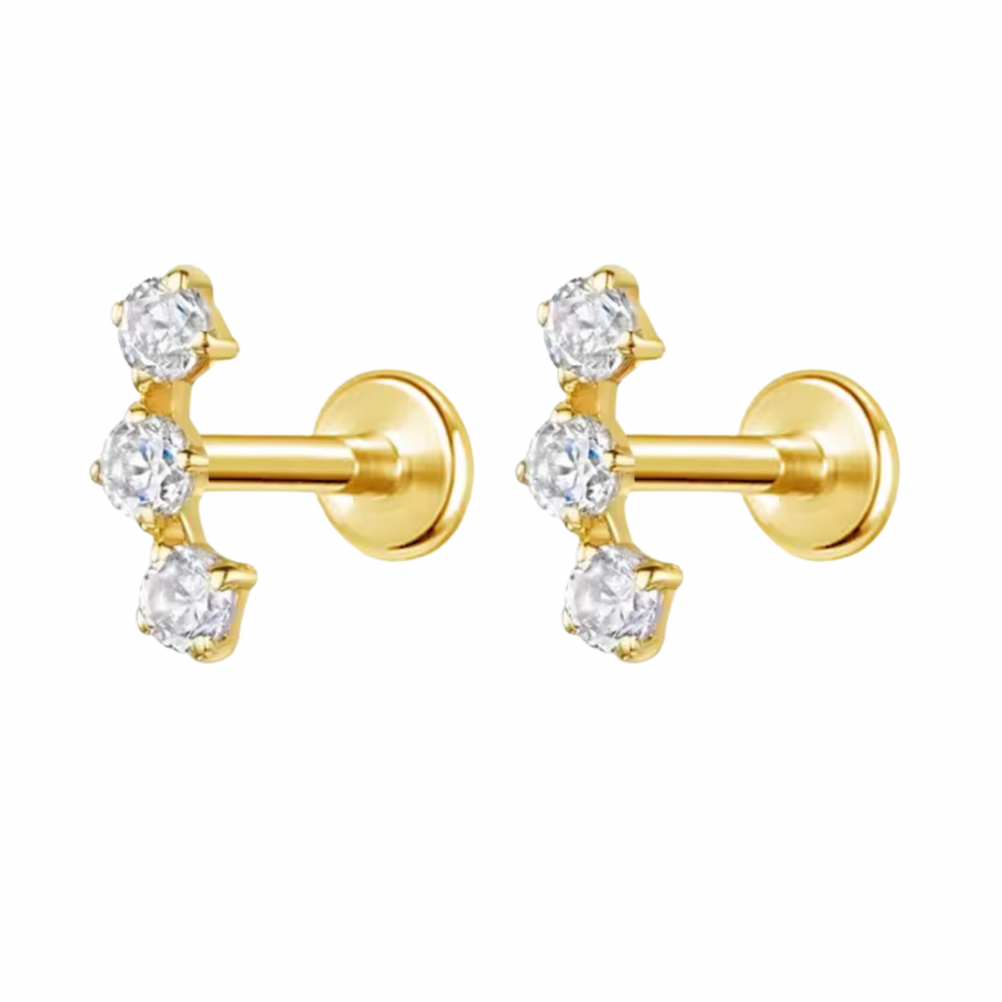 Faye Flat back studs