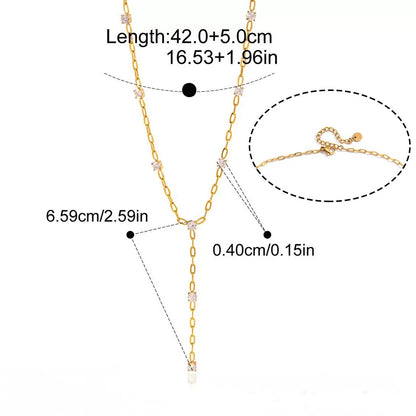 Solara Y Necklace