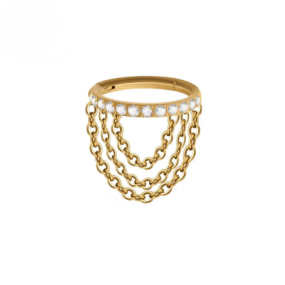 Layered Sparkle Bali Clicker (Single Piece)