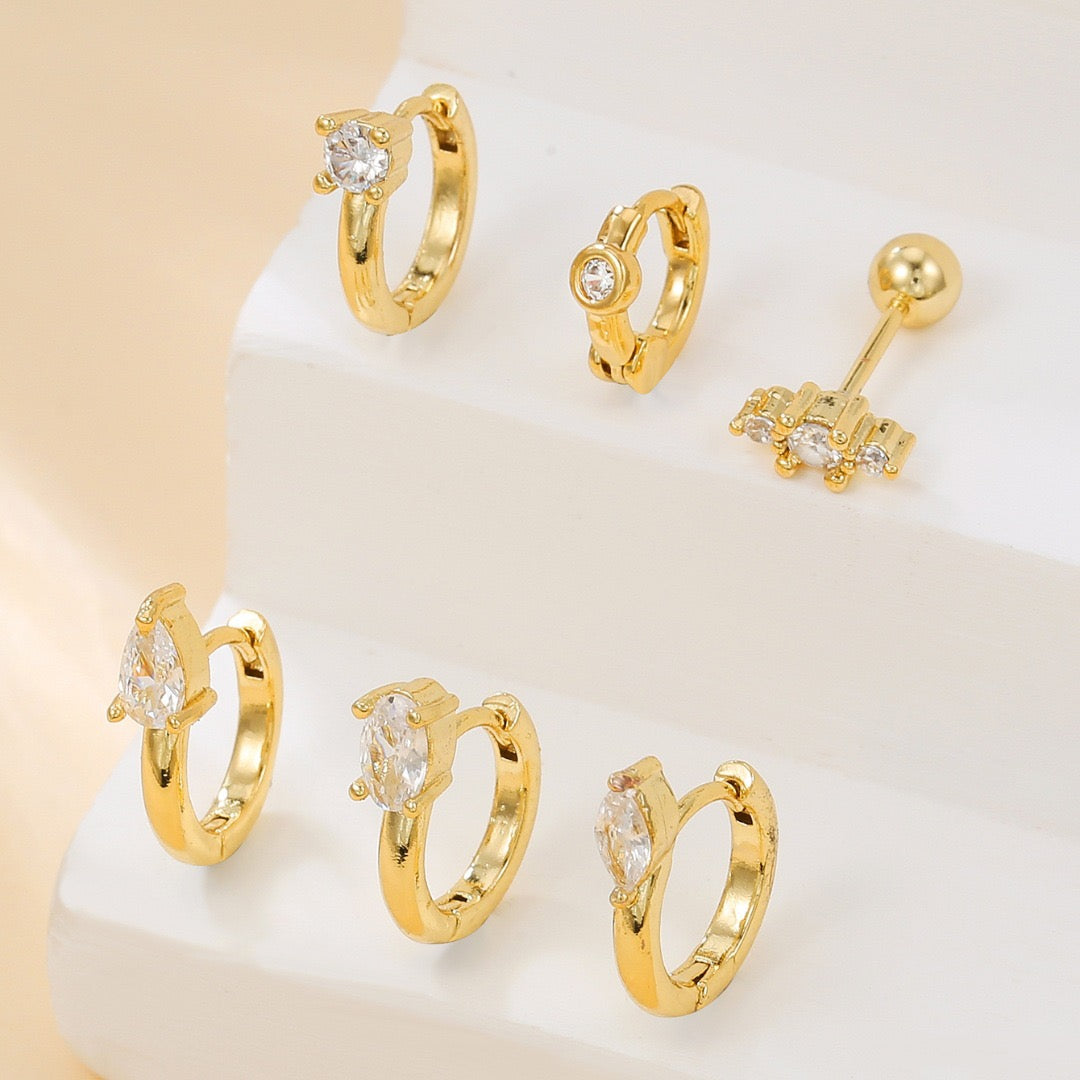 Luxe Stack Piercing Set (Not in pair)