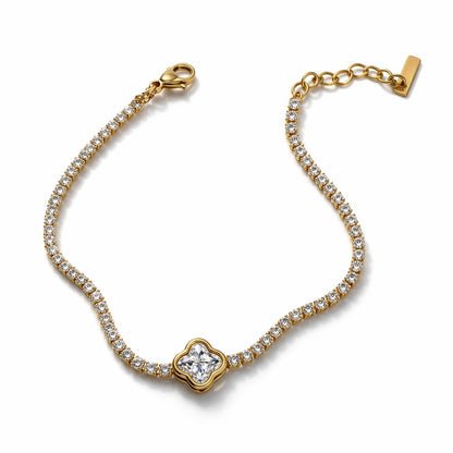 Clover Tennis Bracelet