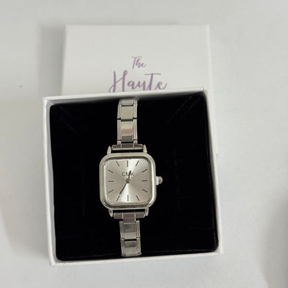 Luxe Frame Italian Charm Watch