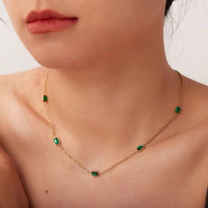 Pixi Green Necklace