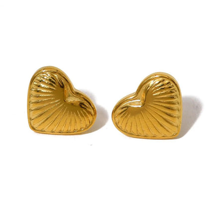 Heart Ray Earrings